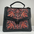 Epswift Kelly Hand embroiderd Bag - Black
