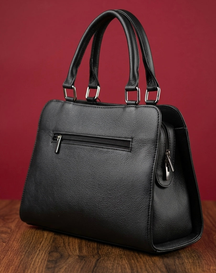 Sidemagnet Bag Full Grain Real Buffalo Leather (Black)