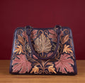 Sheep Leather Sling Bag – (Purple)