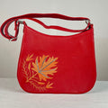 Saddle Bag Sheep Leather – Red