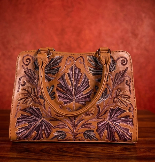 Buffalo Leather Sling Bag – (Brown)