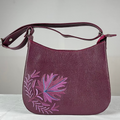 Saddle Bag Sheep Leather – Purple