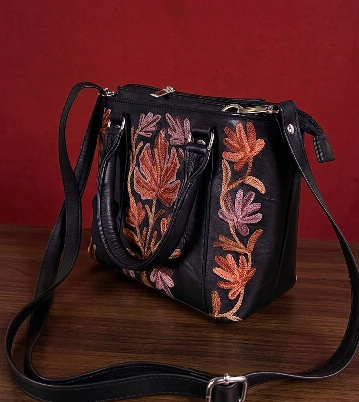 Tote Bag – Sheep Leather(Black)