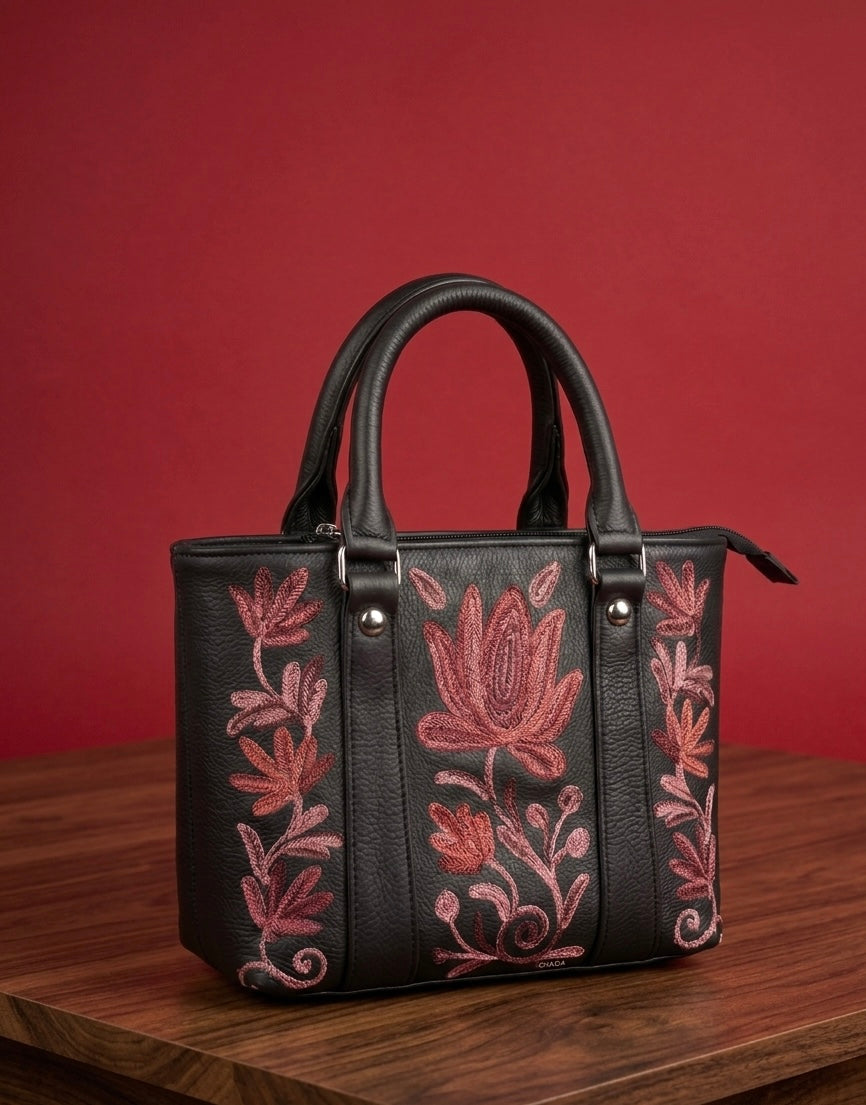 Tote Bag – Buffalo Leather (Black)