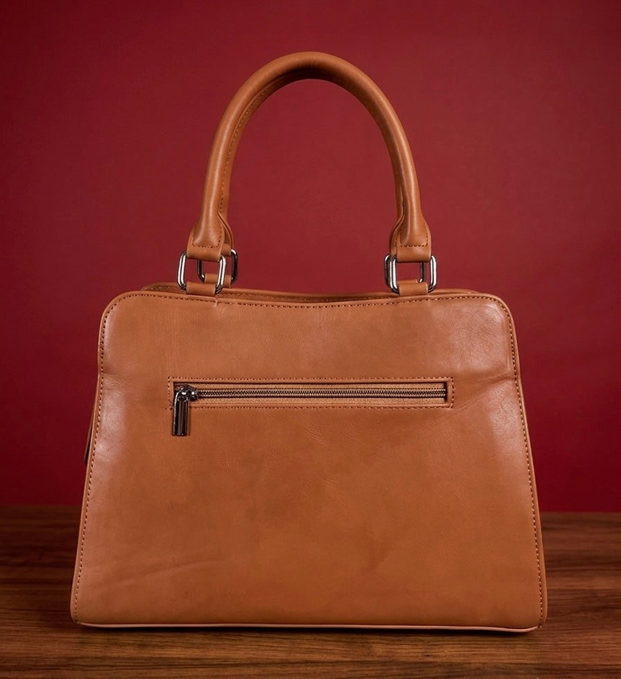 Buffalo Leather Sling Bag – (Brown)