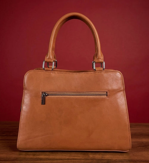 Buffalo Leather Sling Bag – (Brown)
