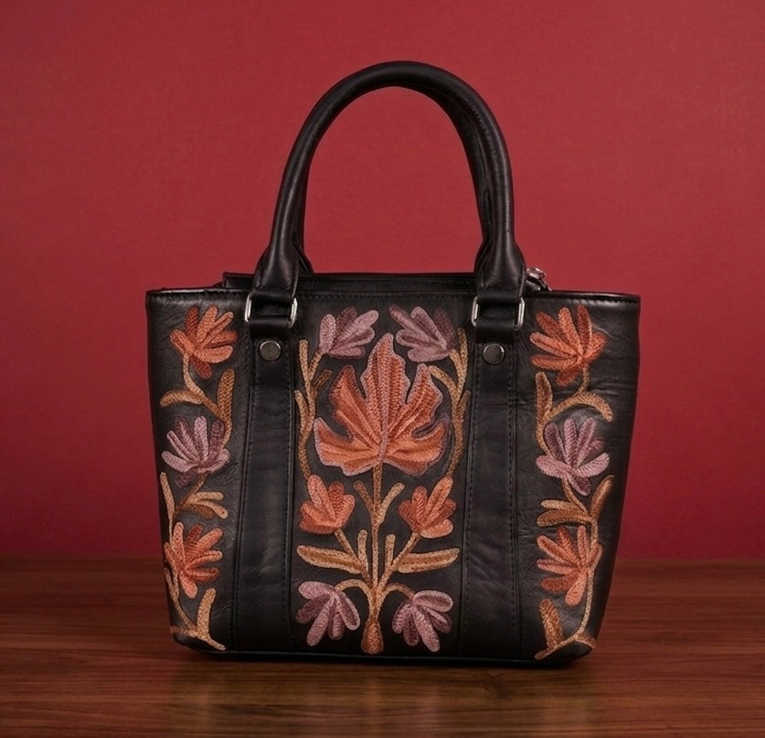 Tote Bag – Sheep Leather(Black)