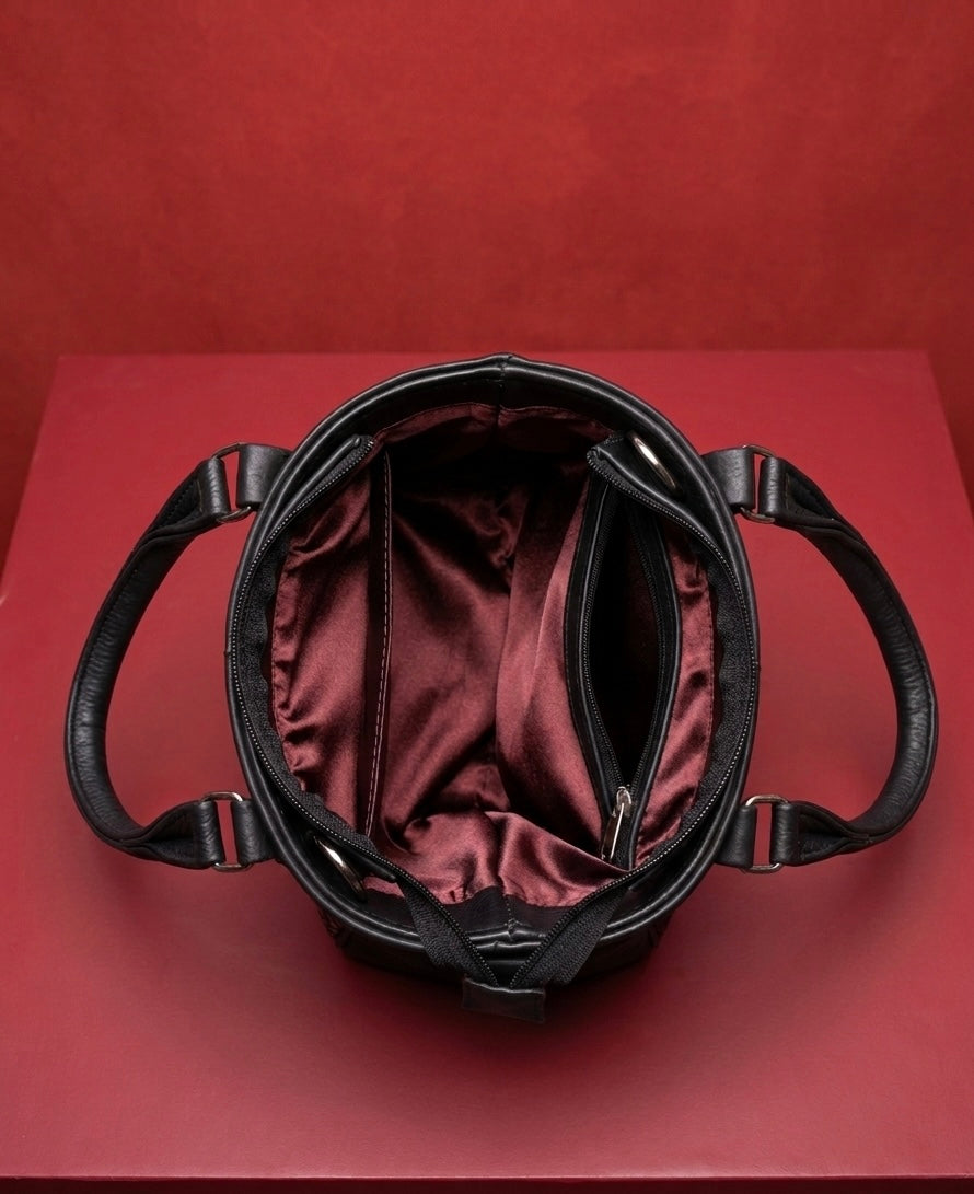 Tote Bag – Buffalo Leather (Black)