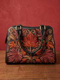Sidemagnet Bag Full Grain Real sheep Leather (Black)